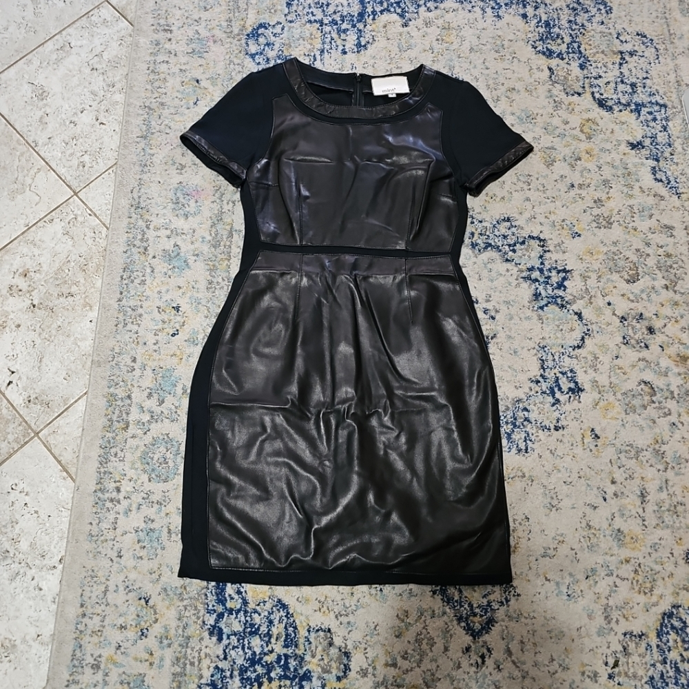 Mint Jodi Arnold Leather Dress Size 8